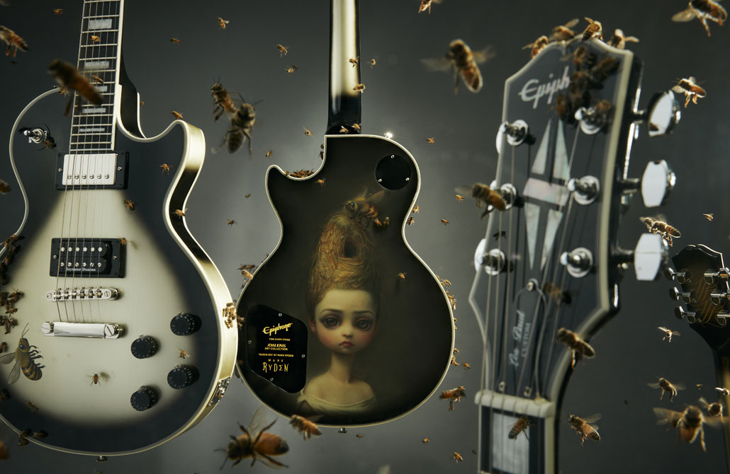 What makes the Epiphone Adam Jones Les Paul Custom Art Collectiion special?