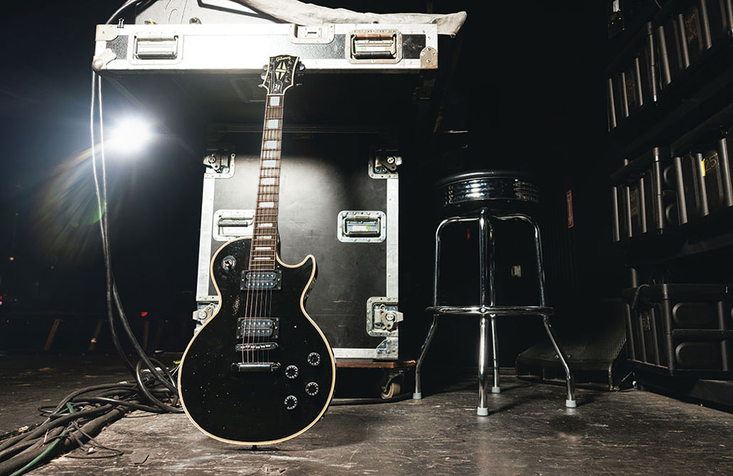 The Kirk Hammett 1989 Les Paul Custom.