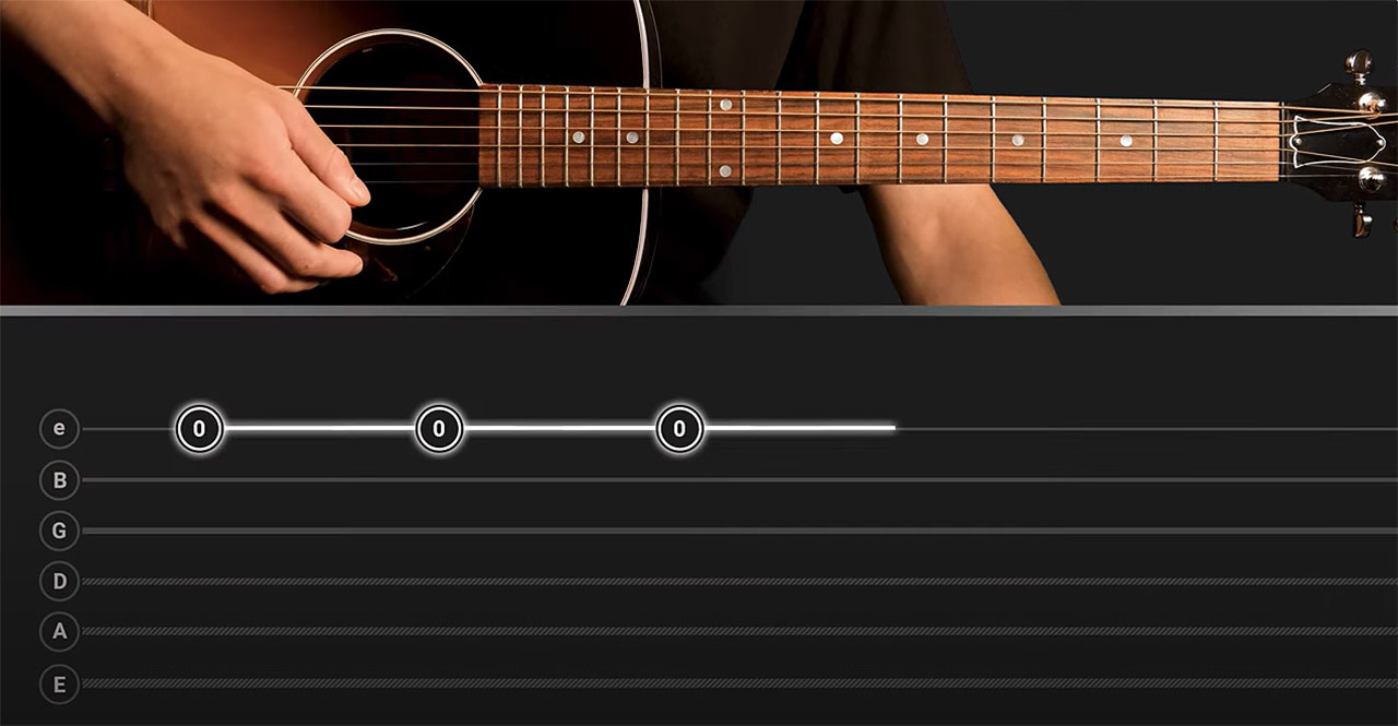 How to play a string in the Gibson App