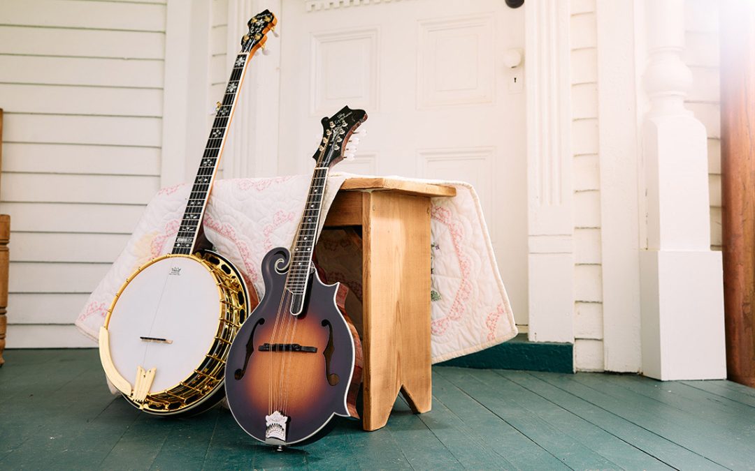 Introducing the Epiphone Bluegrass Collection Featuring an Earl Scruggs Banjo and Inspired by Gibson Custom F-5G Mandolin