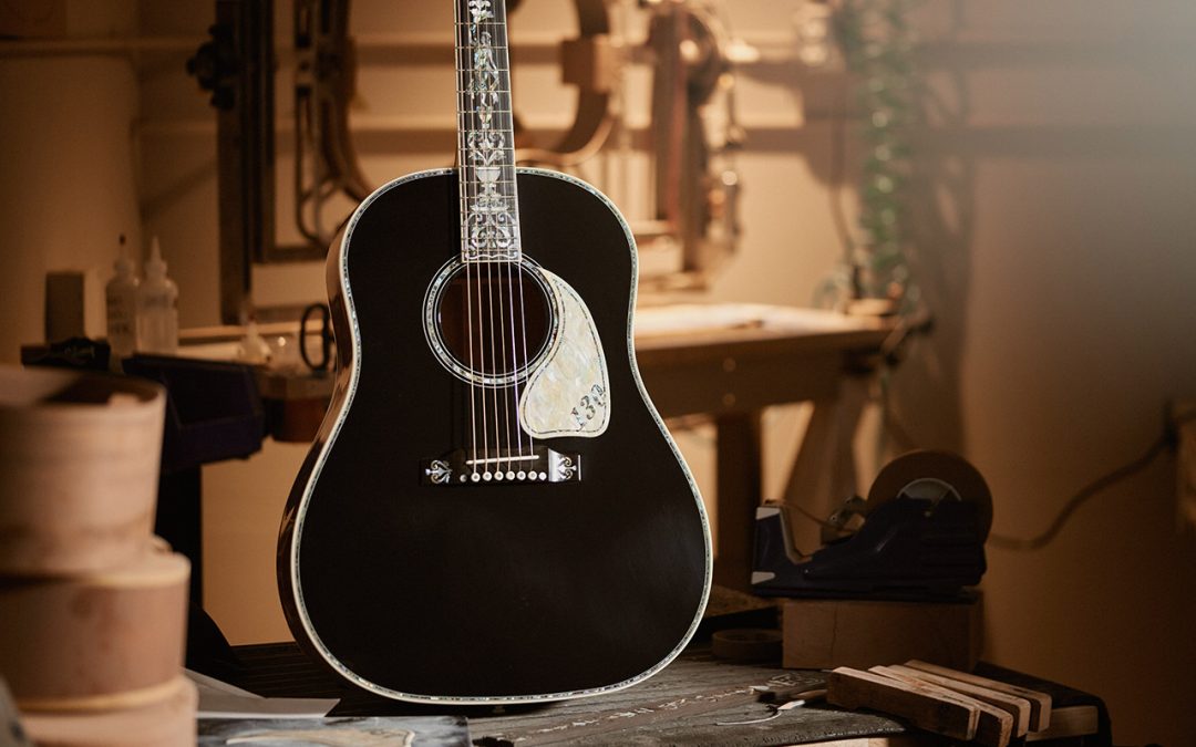 Introducing the Gibson Custom J-45 Orville Artisan 130th Anniversary acoustic guitar