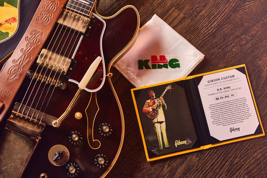 Gibson Custom - B.B. King Rumble in the Jungle 1974 ES-355