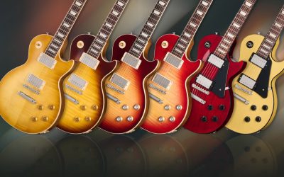 Gibson introduces new Les Paul Standard 50s and 60s models in Faded and Mahogany Top incarnations