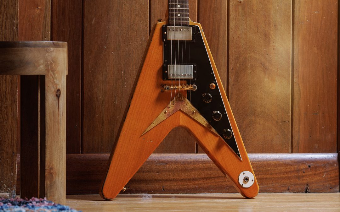 Introducing the Gibson Custom Joe Bonamassa “Amos” 1958 Flying V Collector’s Edition