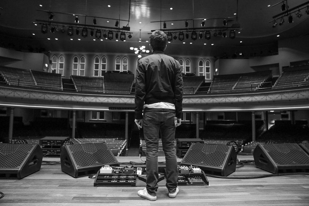 Noel Gallagher at the Ryman Auditorium in Nashville by Sharon Latham