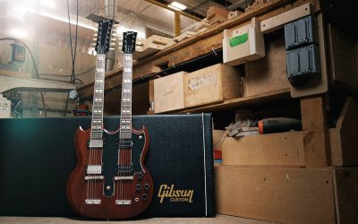 Gibson Custom announces the Jimmy Page EDS-1275 Doubleneck VOS in ’69 Cherry