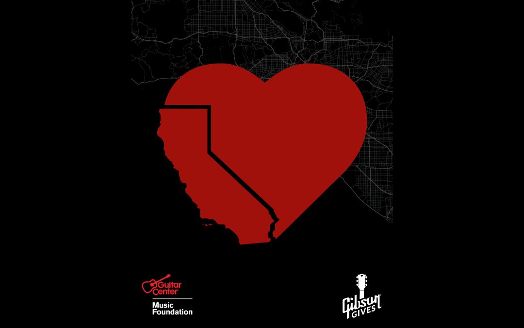 Gibson and Gibson Gives join forces with music brands and humanitarian aid organizations to provide assistance to wildfire relief efforts in Los Angeles