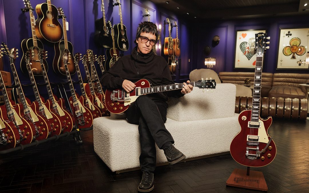 Gibson replicates Johnny Marr’s Smiths-era Les Paul for a limited run of 20 signed models benefiting the Teenage Cancer Trust