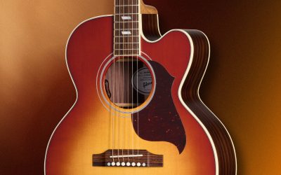 The compact and cutaway-equipped Gibson Parlor Rosewood EC arrives with a splash