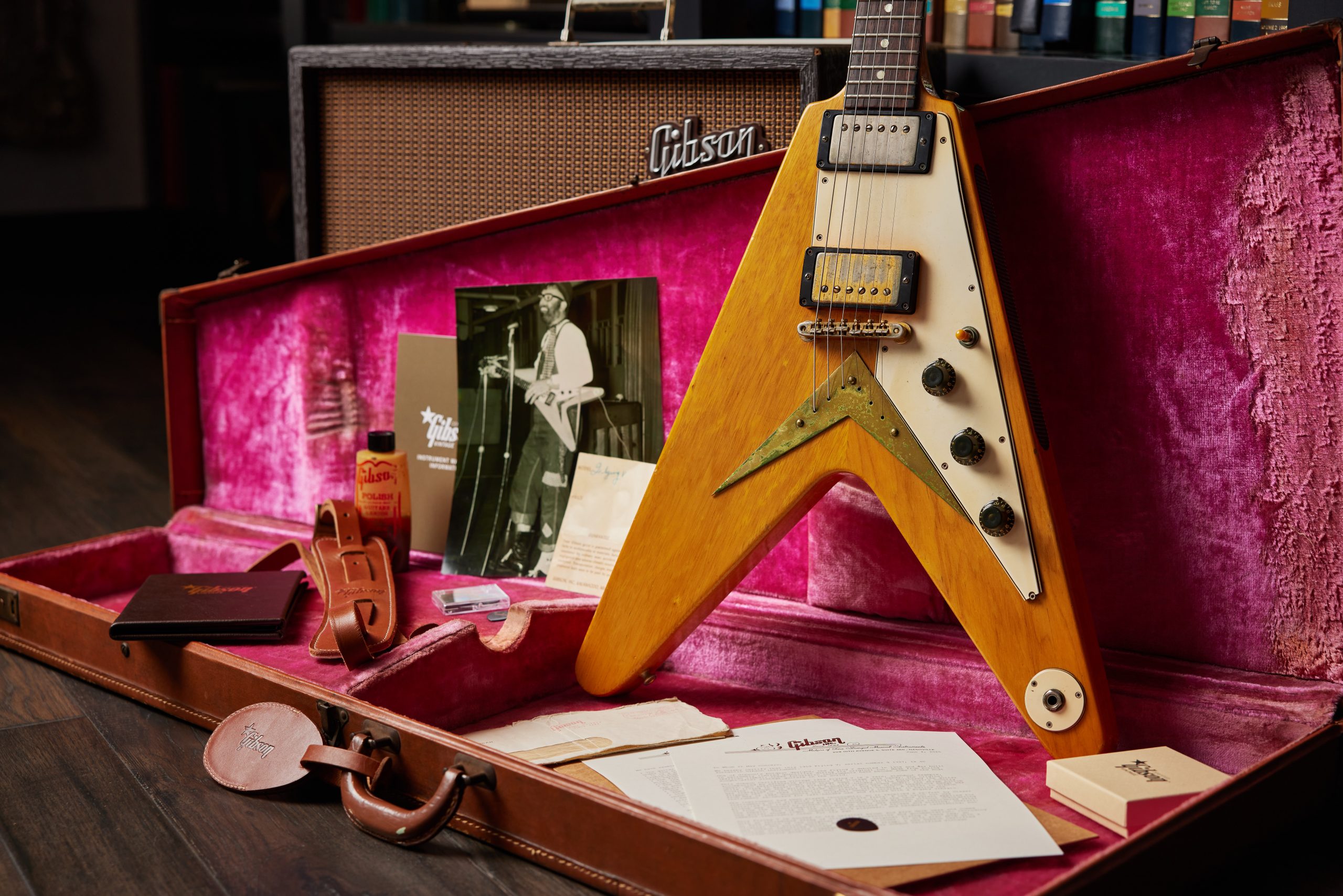 1959 Gibson Flying V with case candy