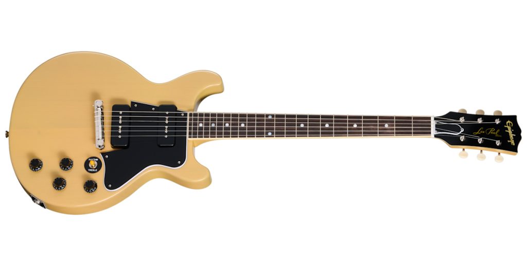 Epiphone Inspired by Gibson Custom 1960 Les Paul Special Double Cut Reissue TV yellow