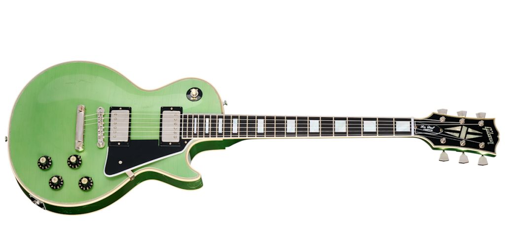1968 Les Paul Custom Reissue, Light Aged Jade Green
