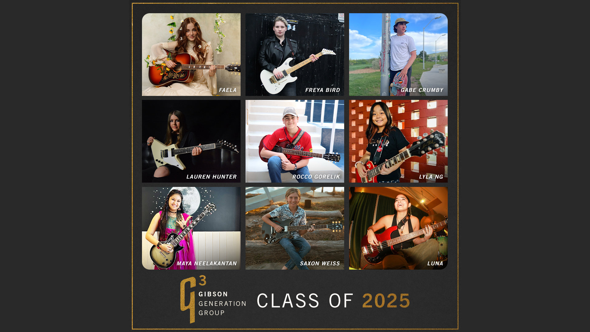 Gibson Generation Group class of 2025