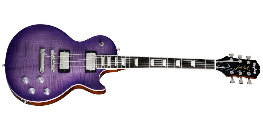 Epiphone inspired by Gibson Les Paul Modern Figured Purple Burst
