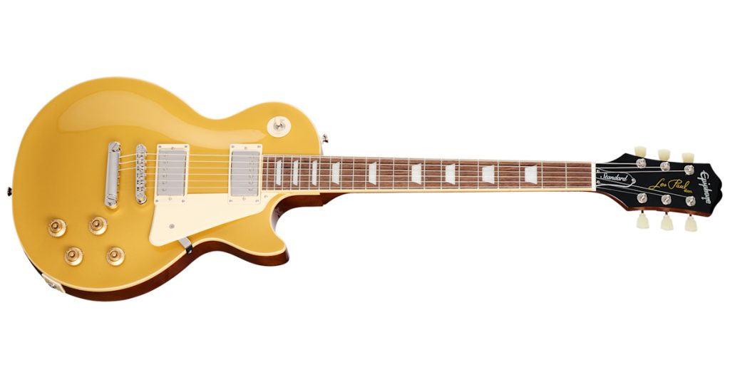 Epiphone Inspired By Gibson Les Paul Standard 50s Plain Top Goldtop