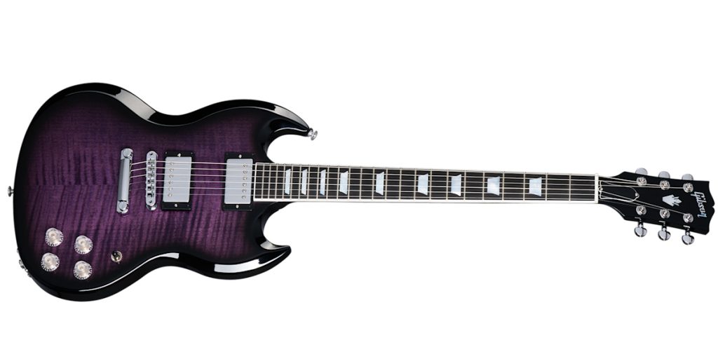 Gibson SG Modern in Dark Purple Burs