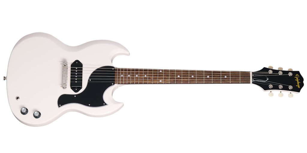 epiphone YUNGBLUD SG Junior Classic White