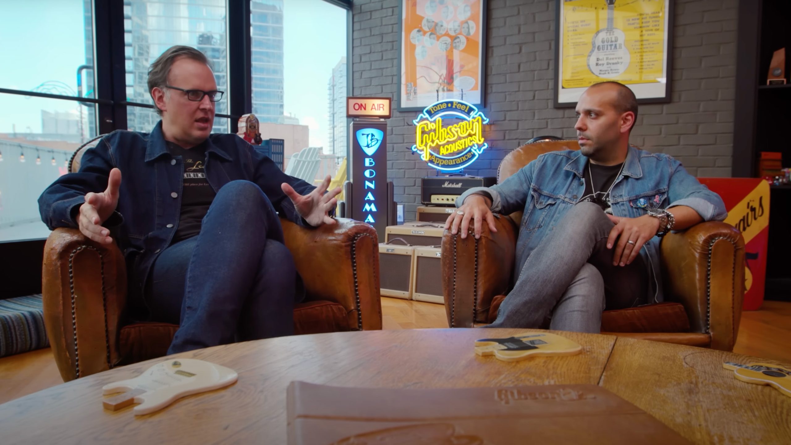Joe Bonamassa and Mark Agnesi talk collecting guitars